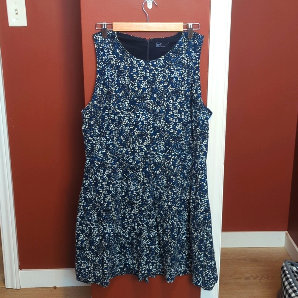 Gap classic fit and flare dress